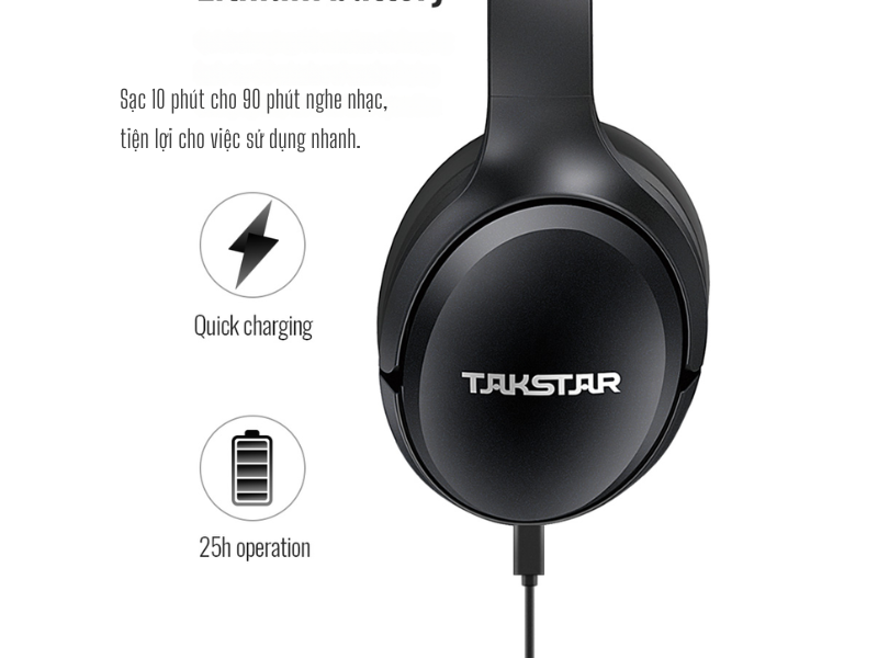 Tai nghe kh&ocirc;ng d&acirc;y Bluetooth Takstar ML850