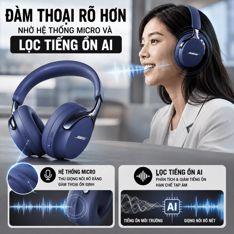Tai nghe Bose QuietComfort Ultra Headphones Gen 2