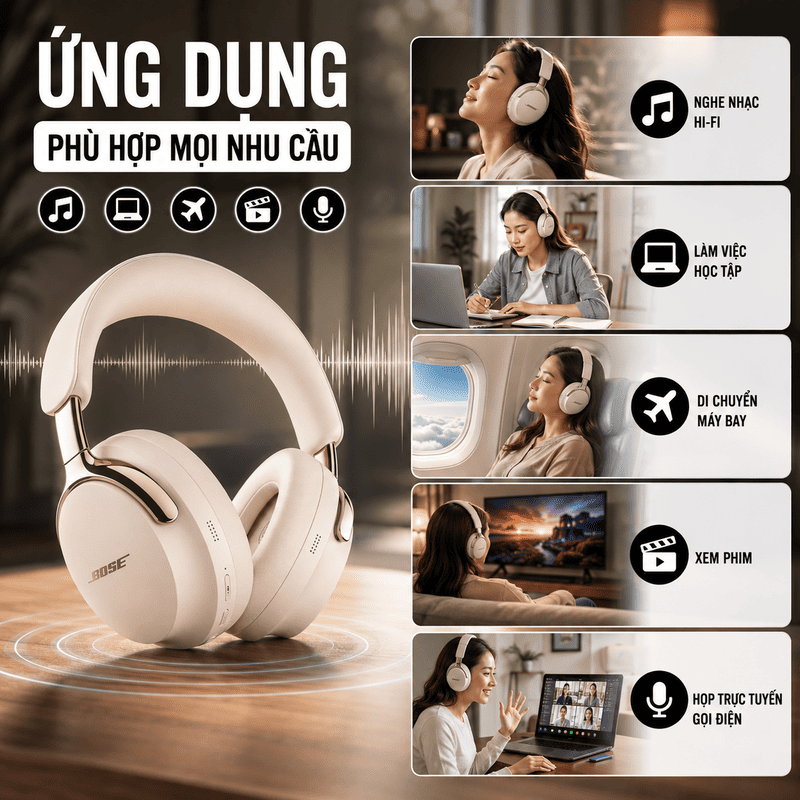 Tai nghe Bose QuietComfort Ultra Headphones Gen 2