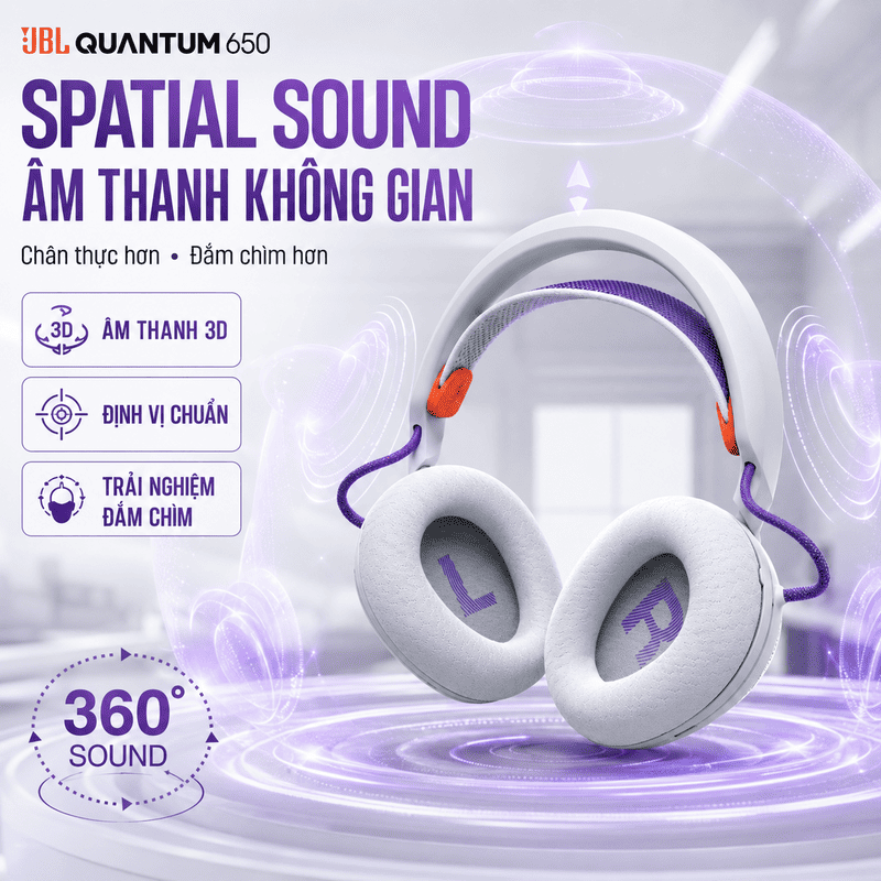 Tai nghe JBL Quantum 650