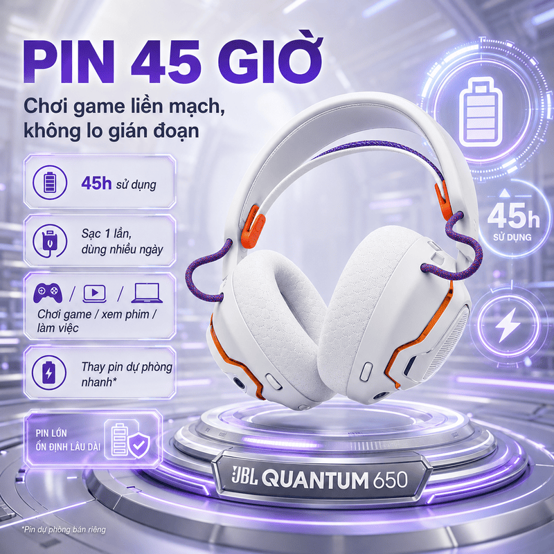 Tai nghe JBL Quantum 650