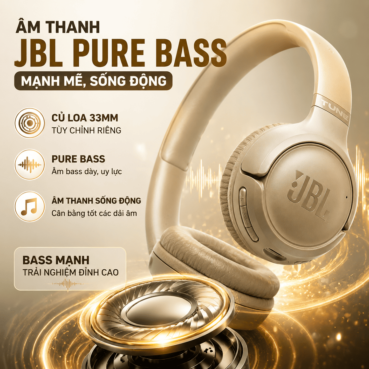 Tai nghe JBL Tune 530BT