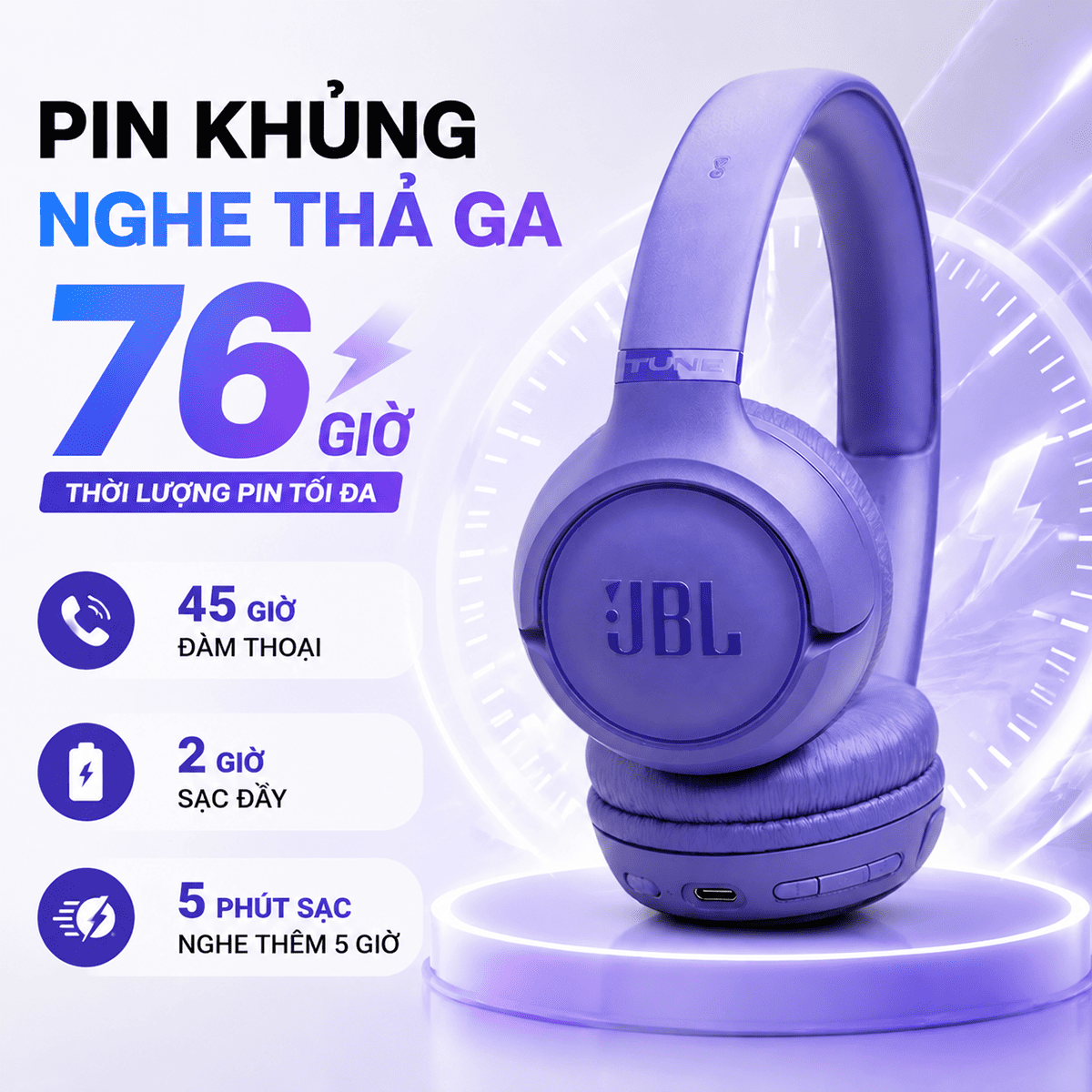 Tai nghe JBL Tune 530BT