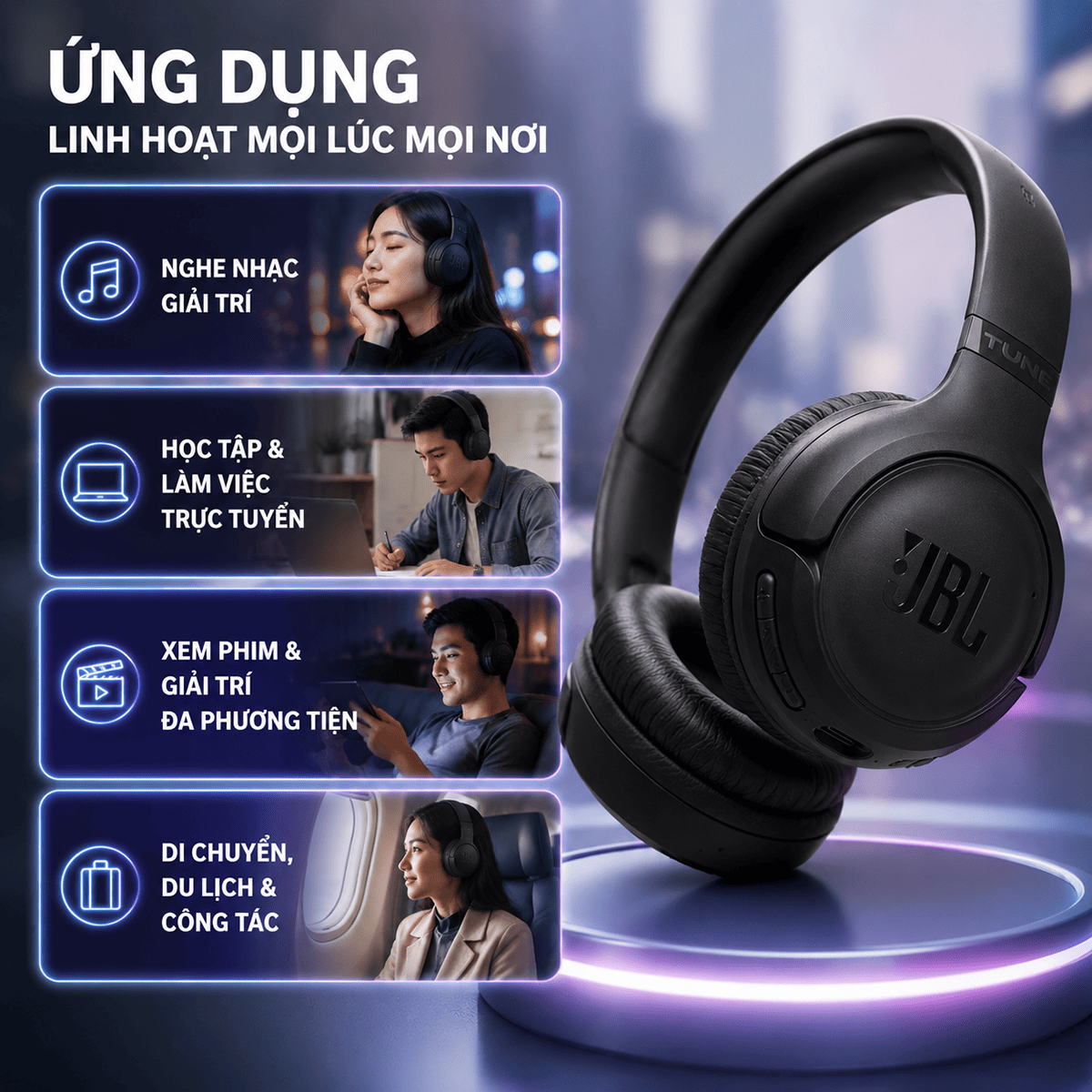 Tai nghe JBL Tune 530BT