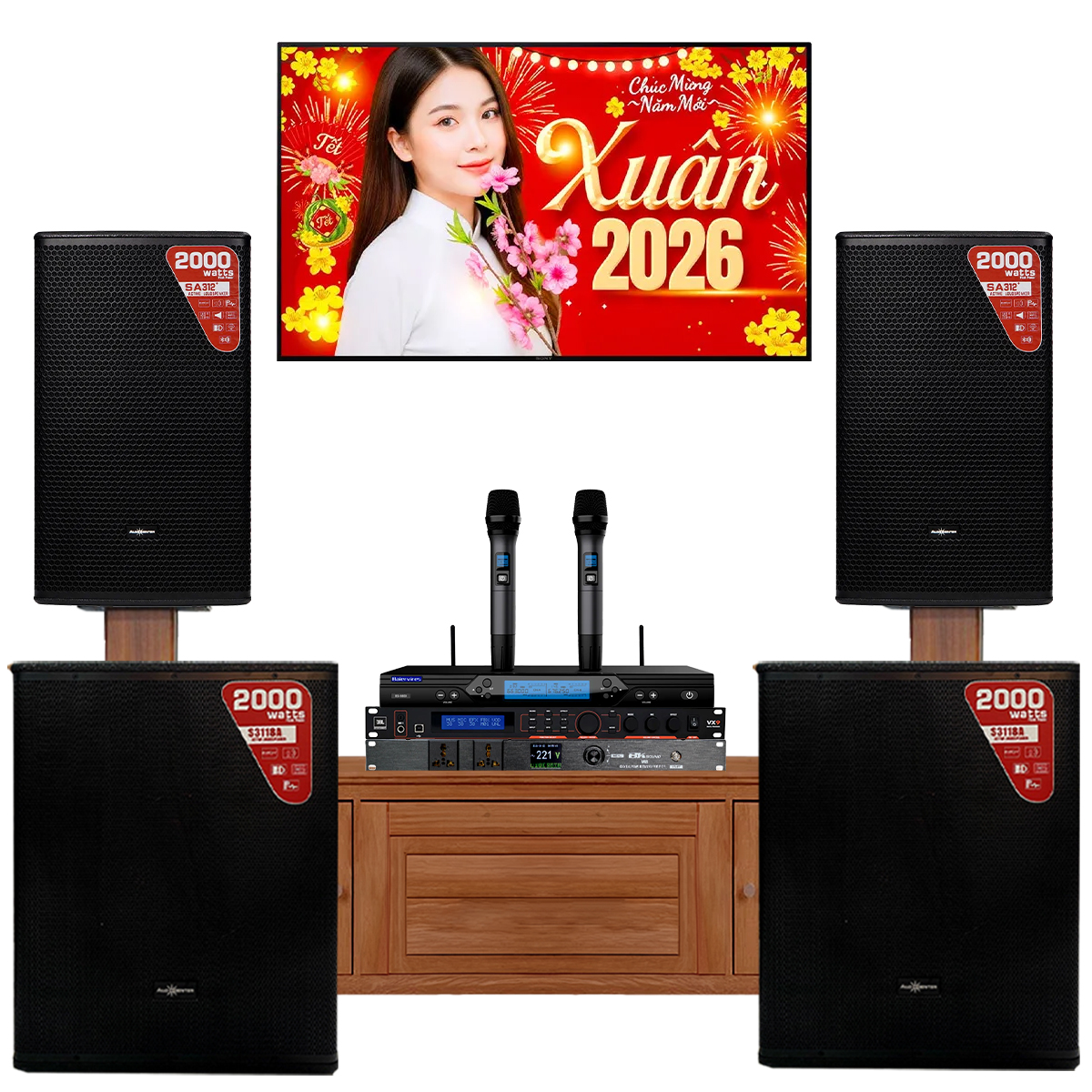 Dàn karaoke Audiocenter cao cấp 01