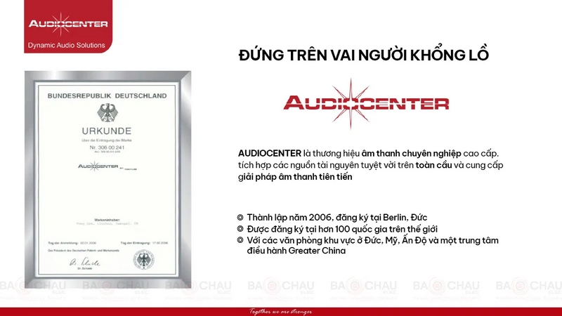 thương hiệu Audiocenter
