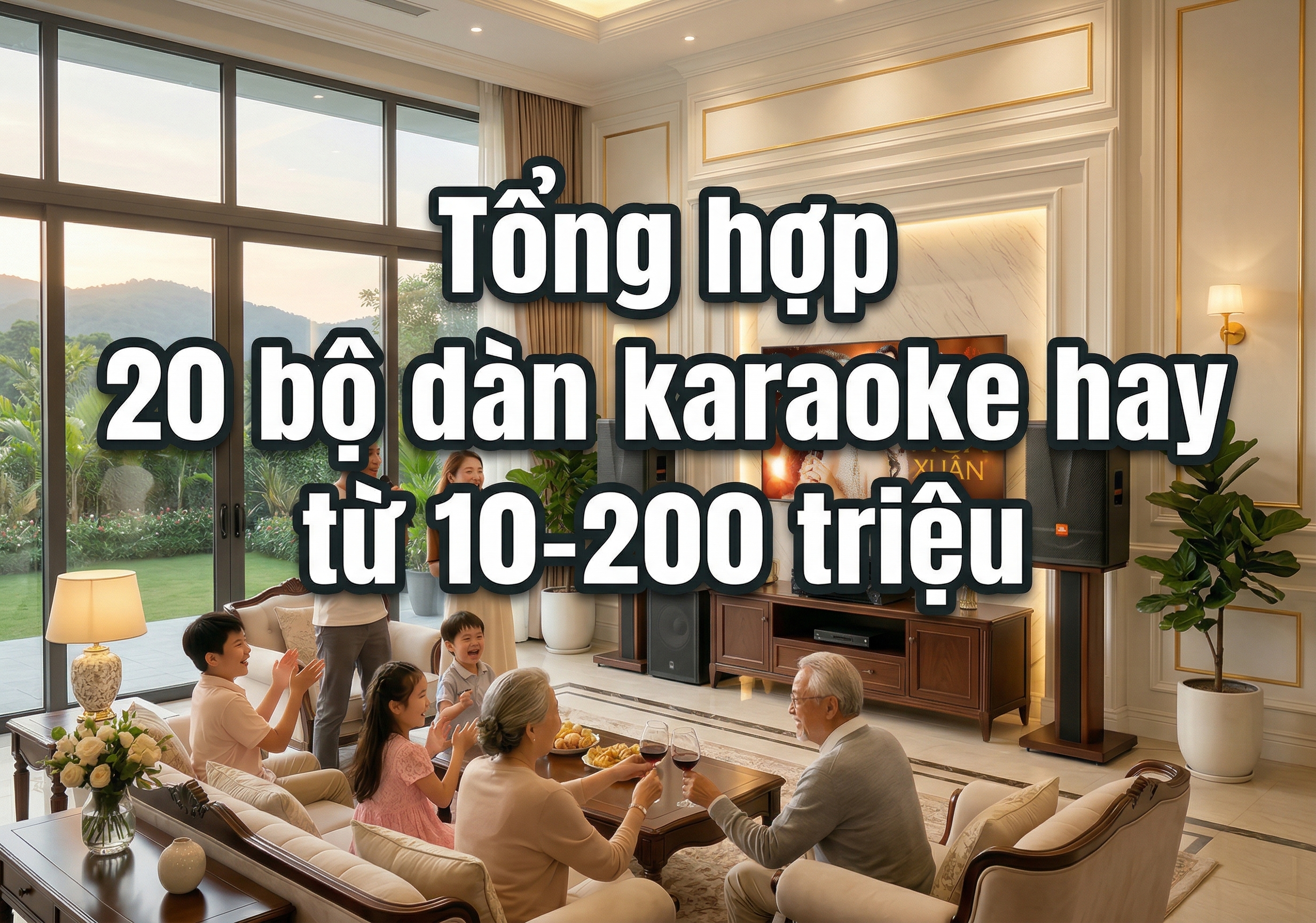 Tổng hợp 20 bộ dàn karaoke hay từ 10-200 triệu