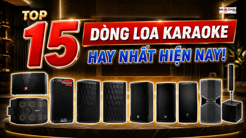 TOP 15 Dòng Loa Karaoke Hay Nhất Hiện Nay 