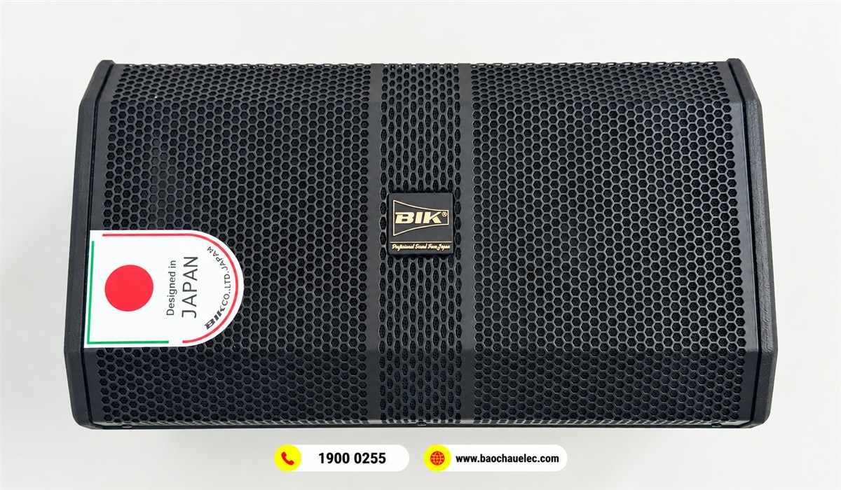Cận cảnh lưới loa v&agrave; logo BIK BBK-S310