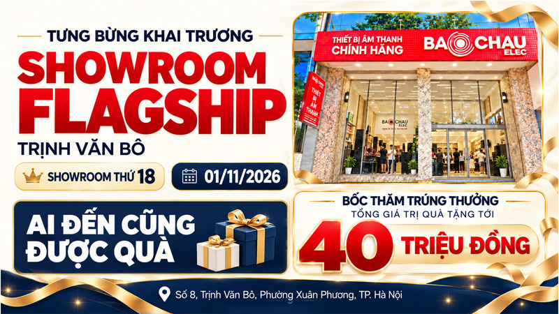 Tưng Bừng Khai Trương Showroom Bảo Ch&acirc;u Elec Flagship Trịnh Văn B&ocirc; - Ai Đến Cũng Được Qu&agrave;