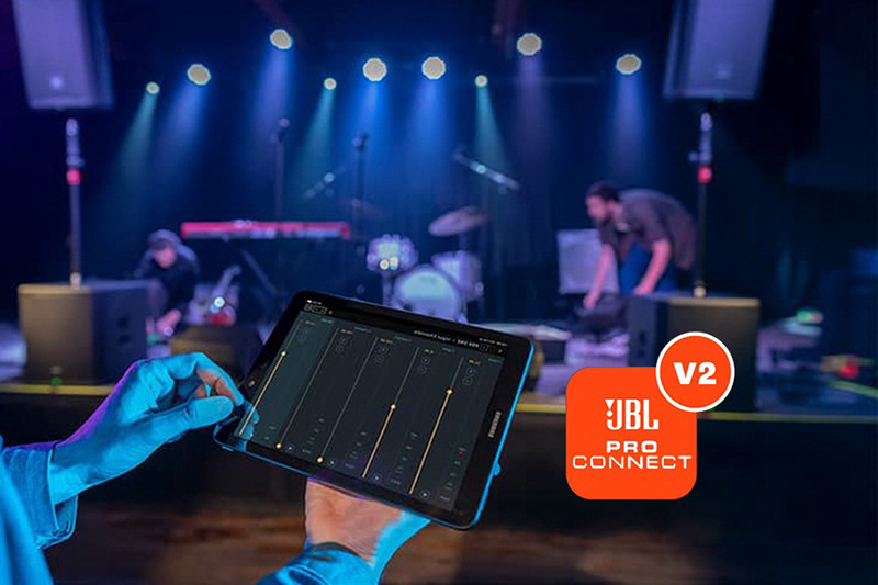 Ứng dụng App JBL Pro Connect V2 cải tiến mới nhất 2024 những g&igrave;?