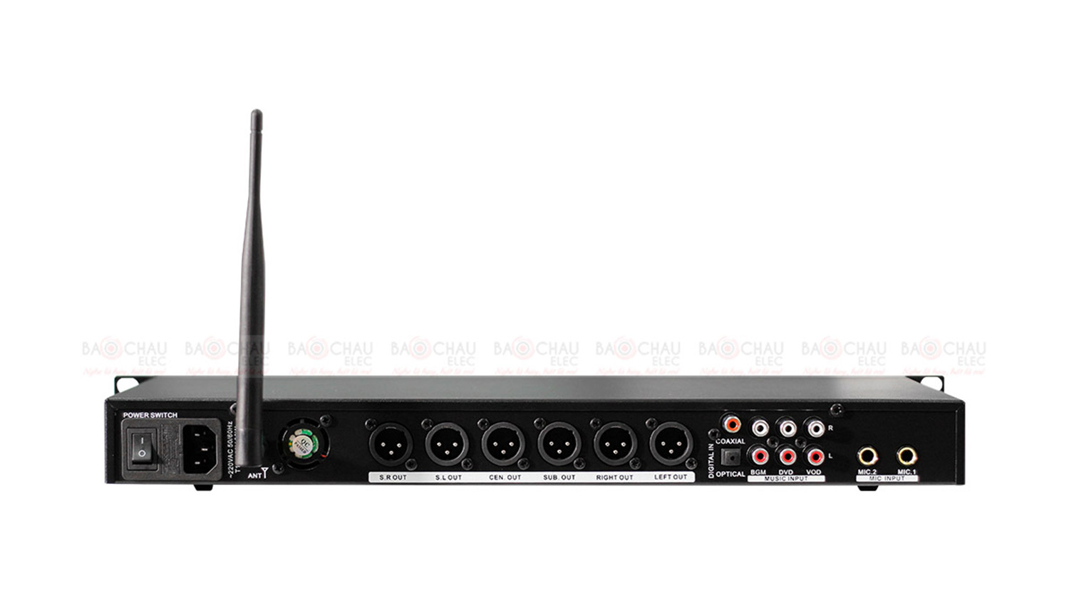 Mặt sau Vang số AAP Z2000 II