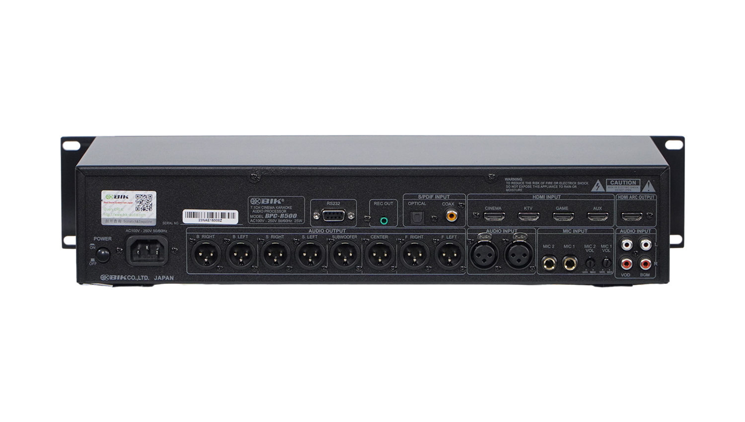 Vang Số BIK BPC-R500