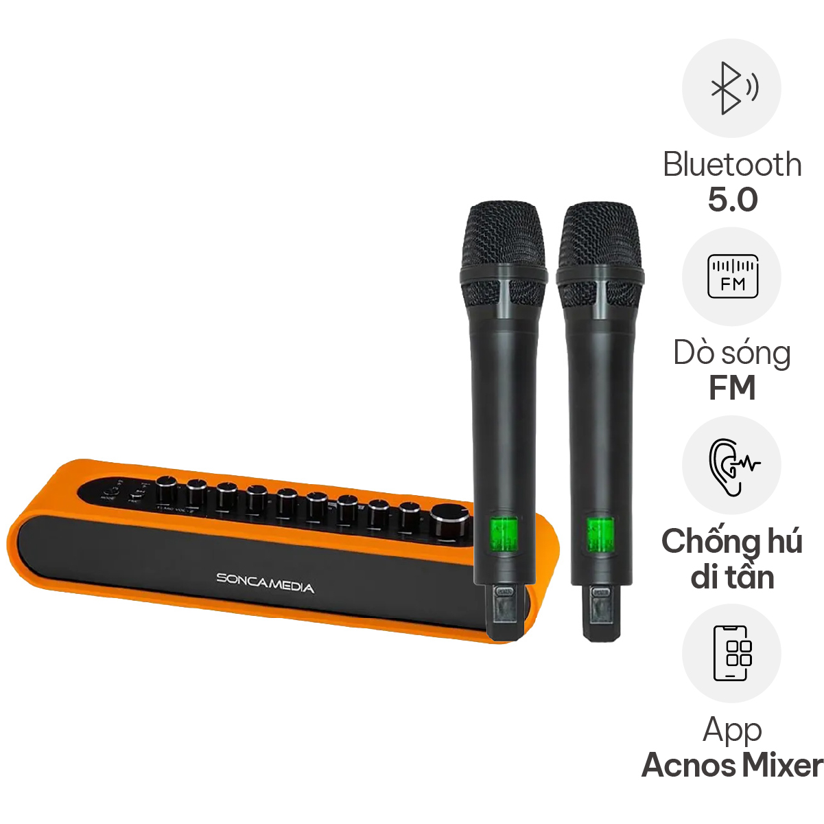 Vang số chỉnh cơ Acnos Mi36