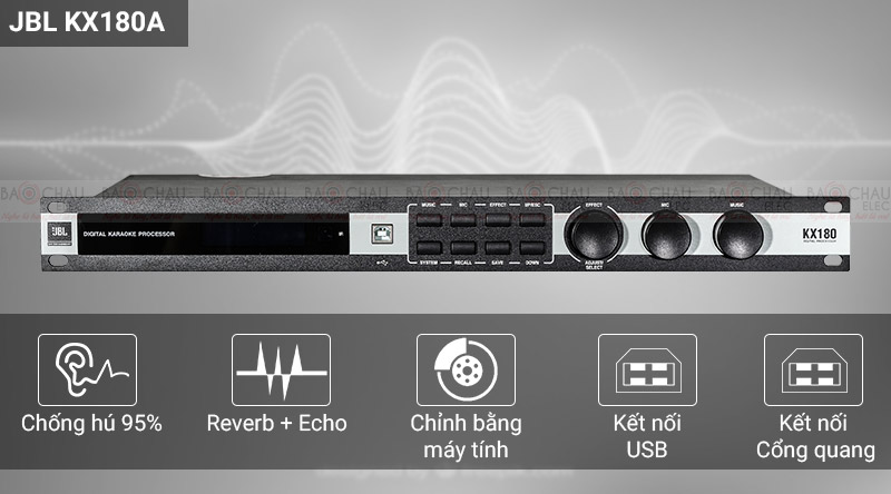 Dàn karaoke JBL cao cấp 26 (JBL XS08, JBL V6, JBL KX180A, Baiervires BS-790s) - Hình 4