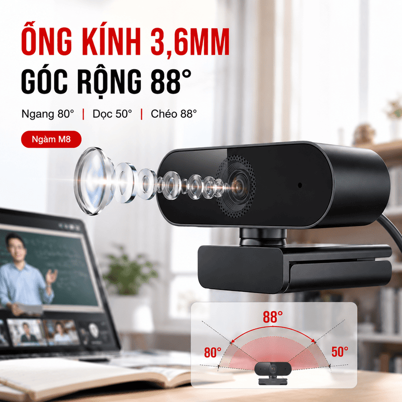 Webcam Hikvision DS-U04P