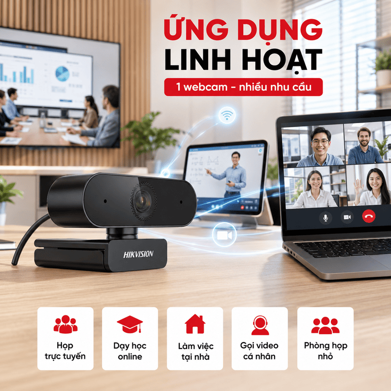 Webcam Hikvision DS-U04P
