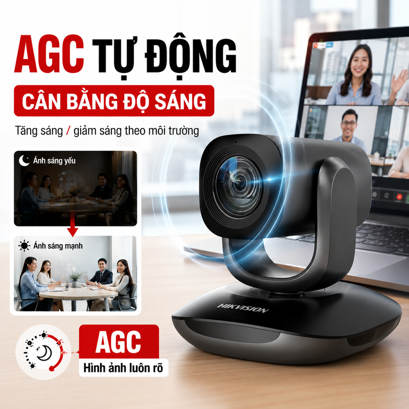 Webcam hội nghị Hikvision DS-PTZ Pro02