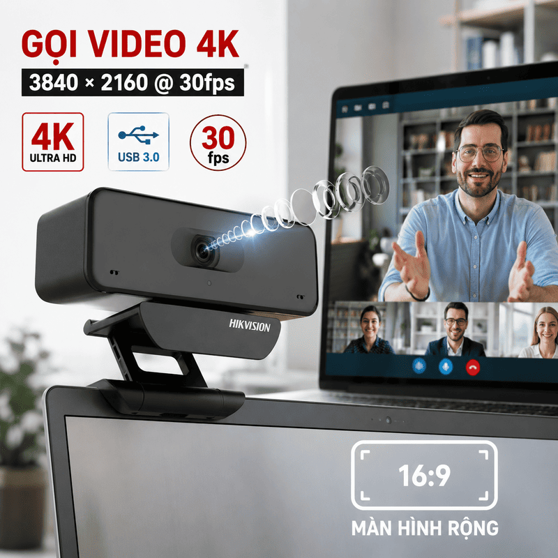 Webcam hội nghị Hikvision DS-U18 