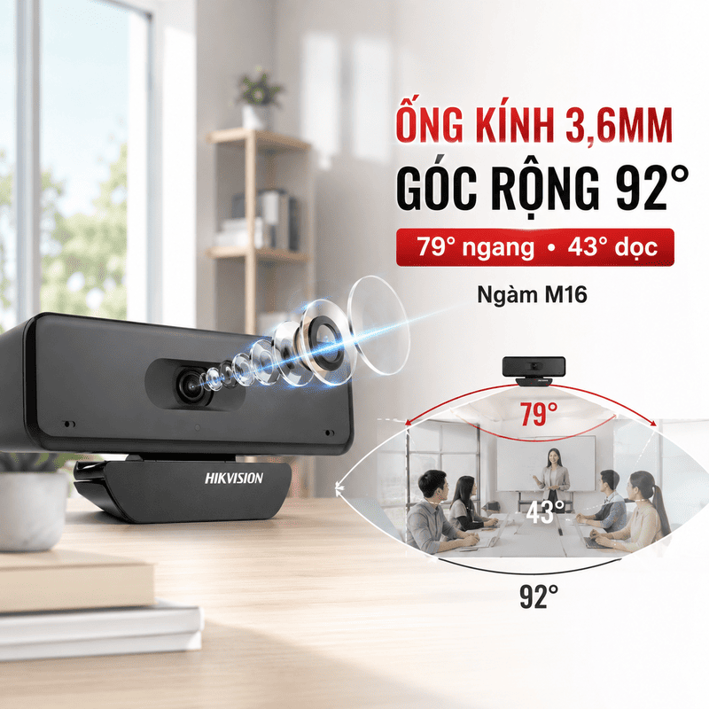 Webcam hội nghị Hikvision DS-U18 
