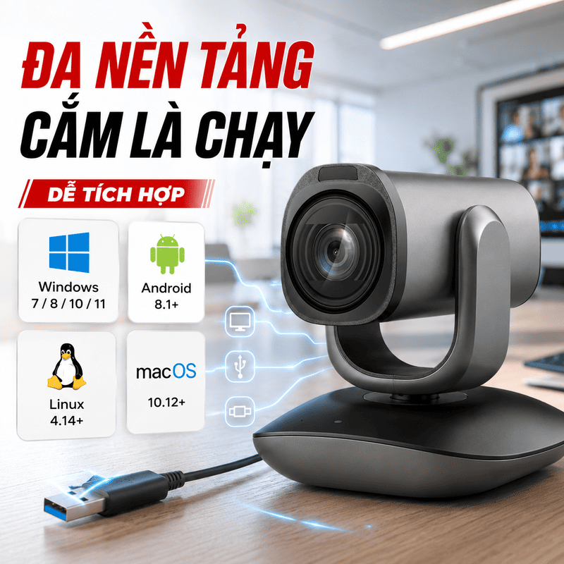 Webcam hội nghị Hikvision DS-UVC-P22