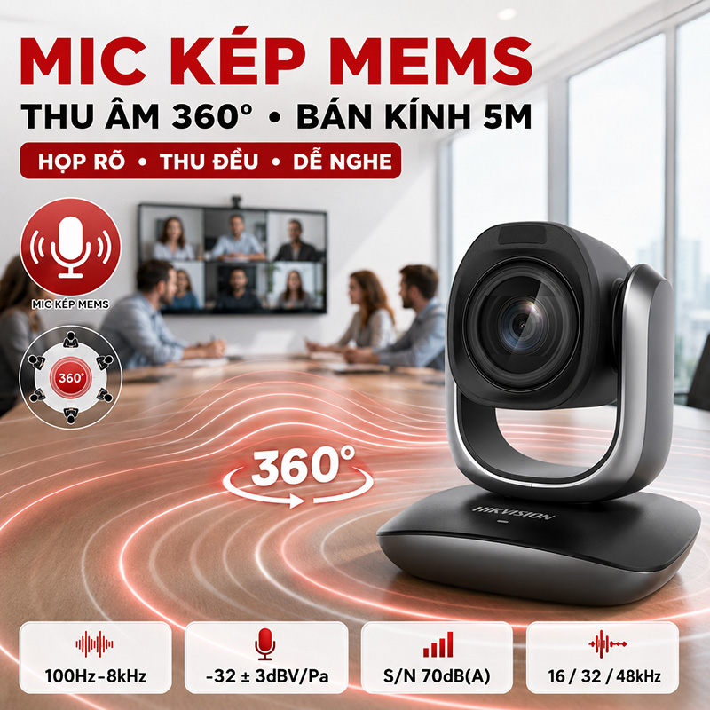 Webcam hội nghị Hikvision DS-UVC-P22