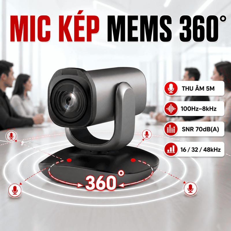 Webcam hội nghị Hikvision DS-UVC-P28