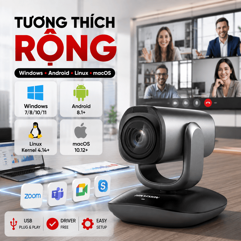 Webcam hội nghị Hikvision DS-UVC-P28