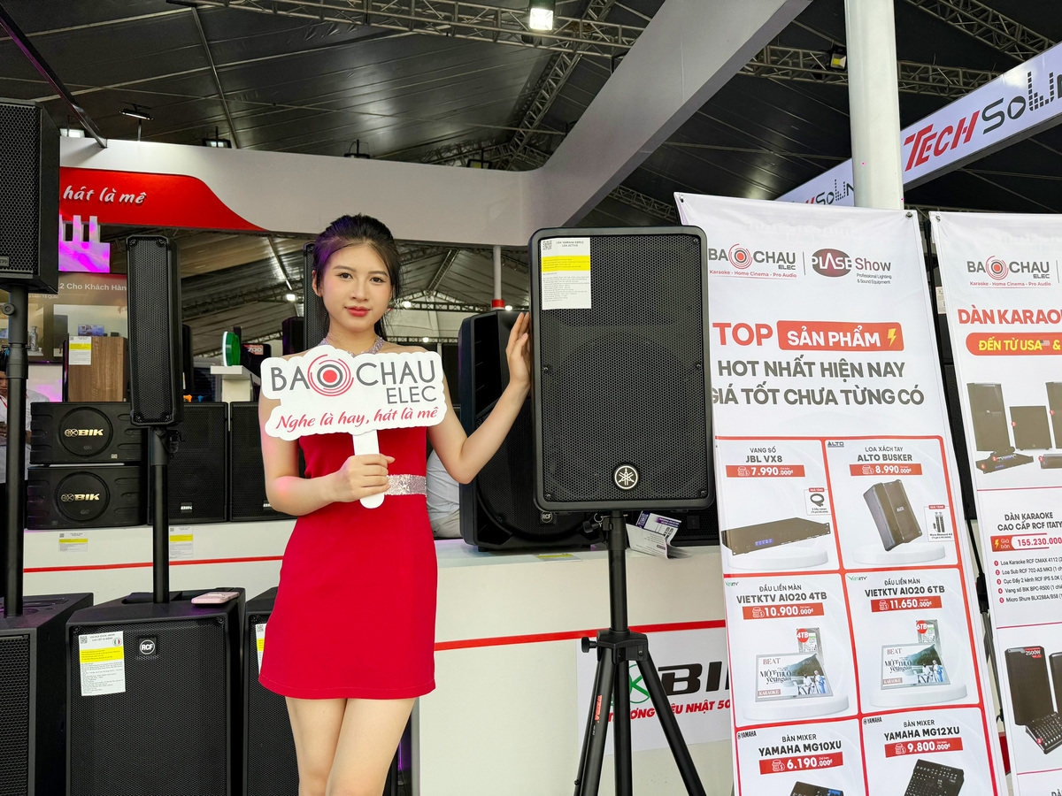 Yamaha v&agrave; Bảo Ch&acirc;u Elec Tại Triển L&atilde;m Plase Show 2024&nbsp;