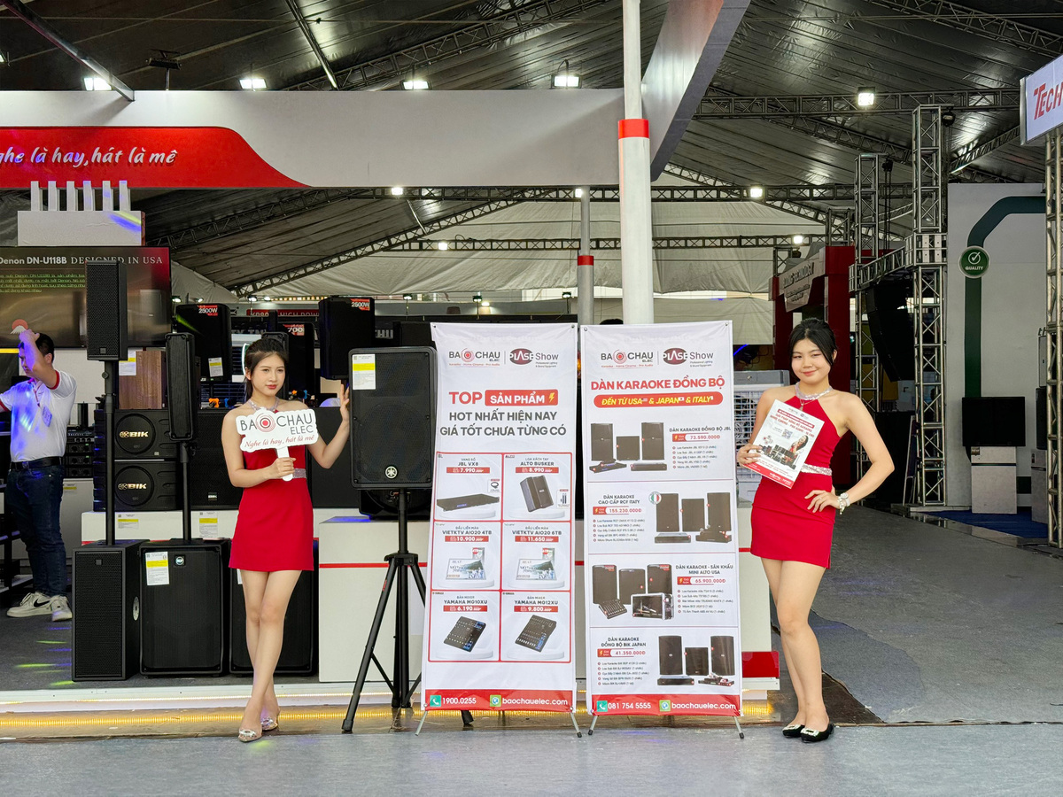 Yamaha v&agrave; Bảo Ch&acirc;u Elec Tại Triển L&atilde;m Plase Show 2024&nbsp;