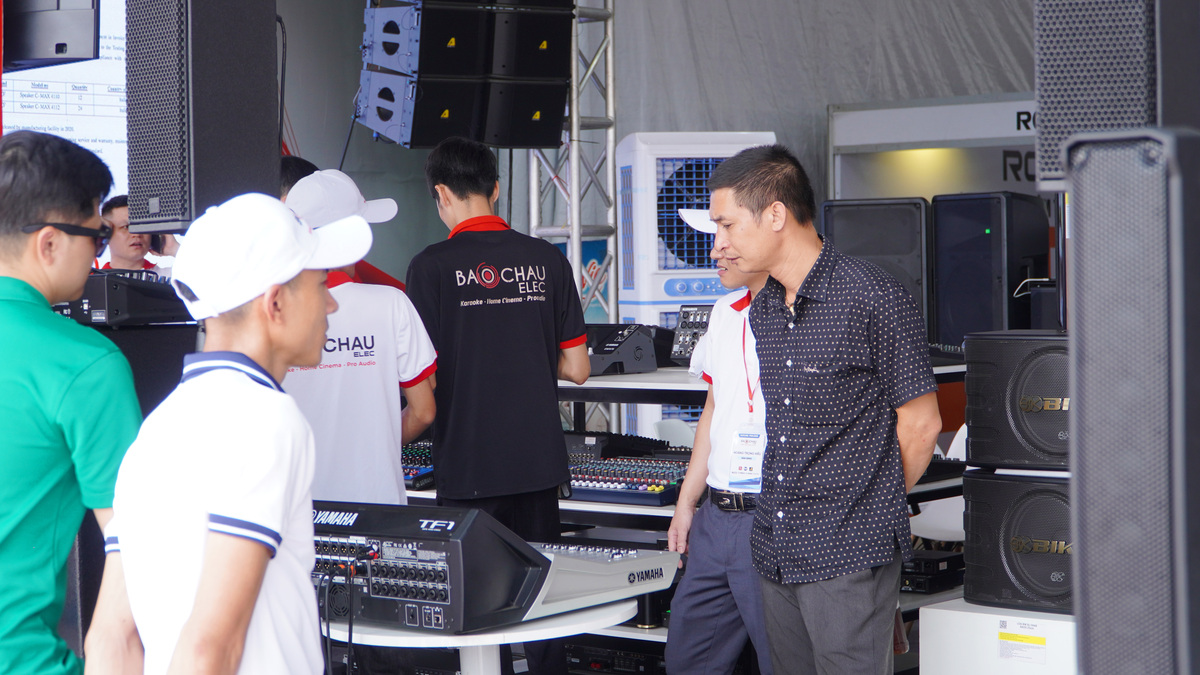 Yamaha v&agrave; Bảo Ch&acirc;u Elec Tại Triển L&atilde;m Plase Show 2024&nbsp;