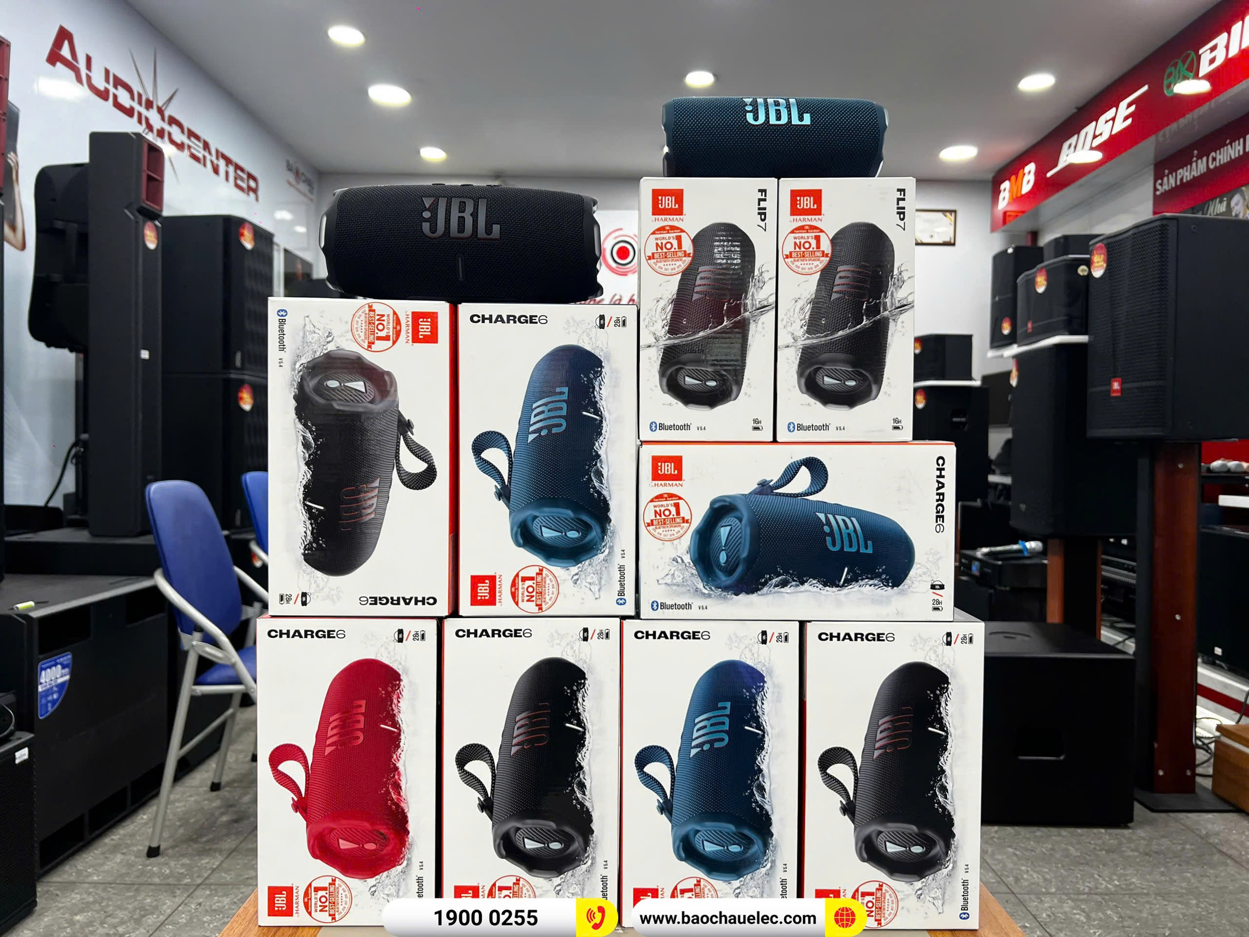 loa JBL Flip 7 về h&agrave;ng tại Bảo Ch&acirc;u Elec