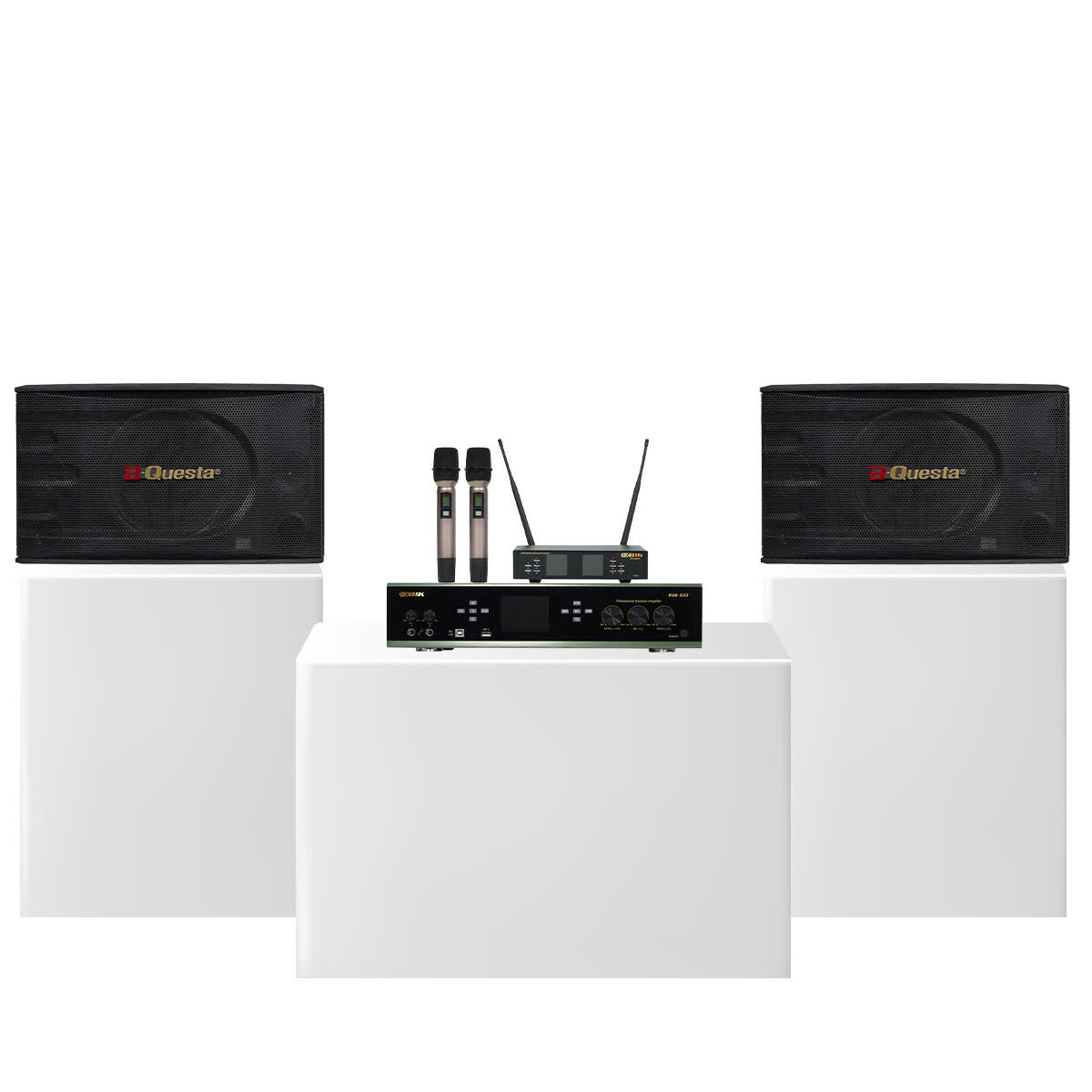 Dàn karaoke gia đình, Chung Cư Giá Rẻ, Karaoke Box 02 (BIK BK-C25, BIK BDA-X33, BIK BJ-U100II) 