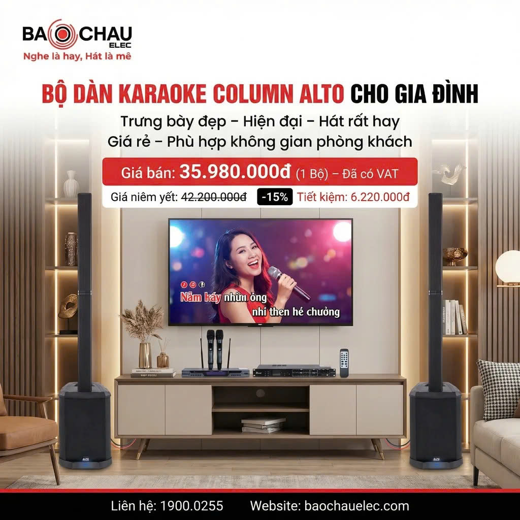 Combo loa cột Alto TS112C New 02 (Alto TS112C, DSP 9000 Plus, Bksound M200) - Hình 2