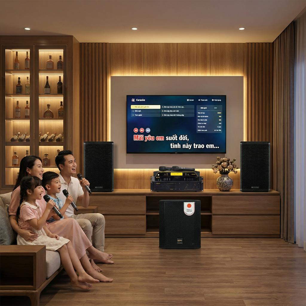 Dàn karaoke gia đình dBTechnologies 19 (dBTechnologies LVXP10, BIK VM620A, BIK BPR-5800, BIK BBK-W25A, BIK BJ-U200) - Hình 2