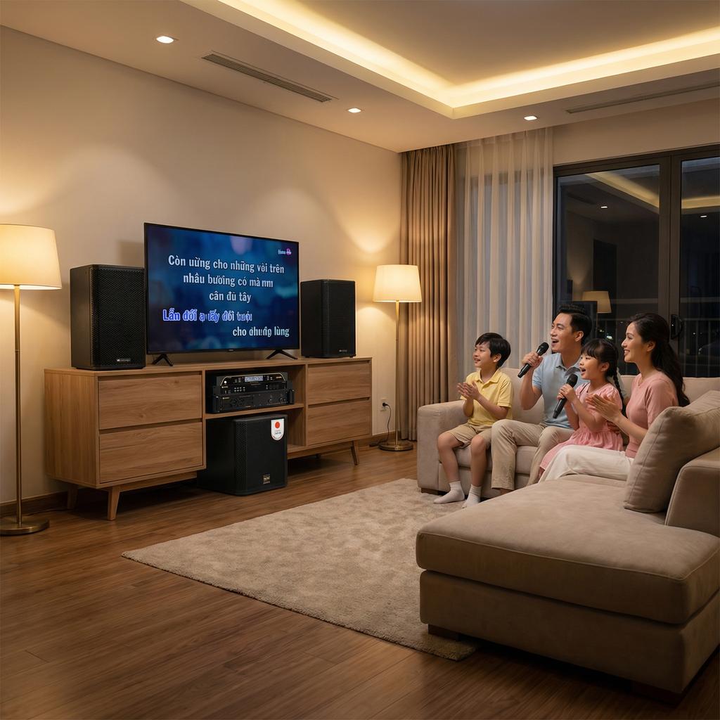 Dàn karaoke gia đình dBTechnologies 19 (dBTechnologies LVXP10, BIK VM620A, BIK BPR-5800, BIK BBK-W25A, BIK BJ-U200) - Hình 4