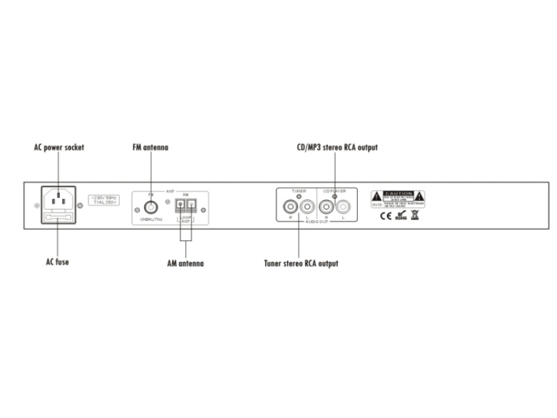 Đầu ph&aacute;t nhạc ITC T-2221