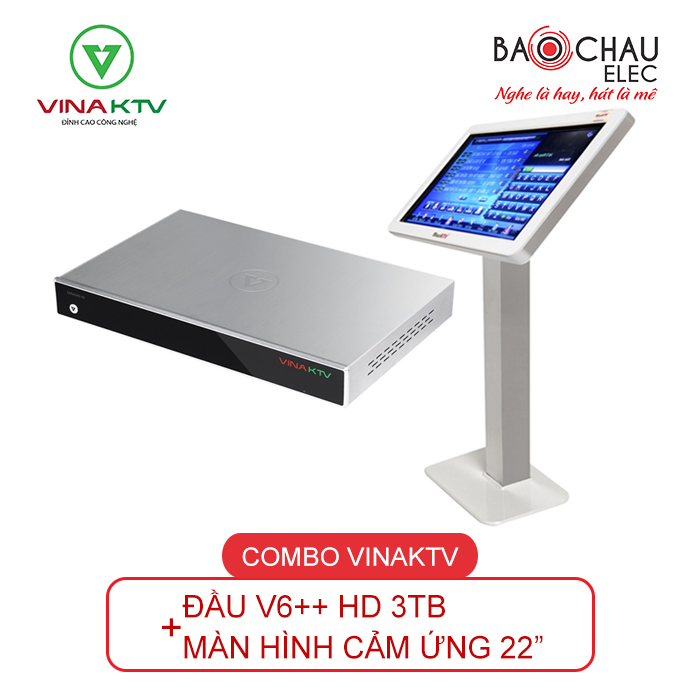COMBO VINAKTV V6++ & MÀN HÌNH 22INCH