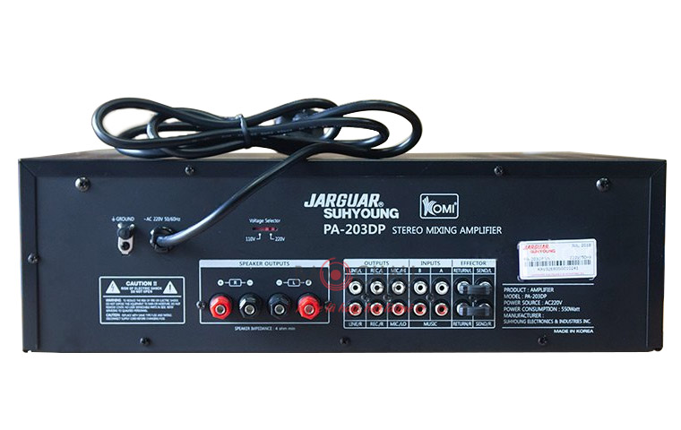 amply-jarguar-suhyoung-pa-203dp-mat-sau