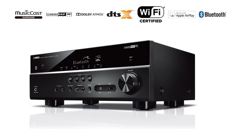 Amply Yamaha RX-V485 hiện đại giúp cho dàn giải trí gia đình trở lên hoàn hảo Amply Yamaha RX-V485 hiện đại giúp cho dàn giải trí gia đình trở lên hoàn hảo