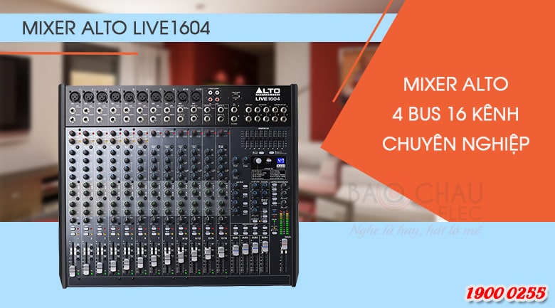 B&agrave;n mixer Alto Live 1604 chuy&ecirc;n nghiệp
