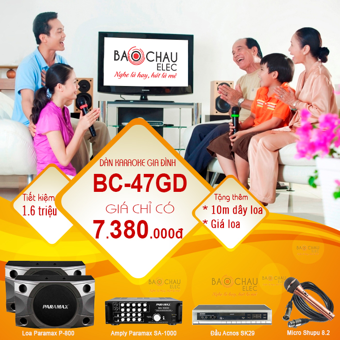 Bộ d&agrave;n BC-47GD