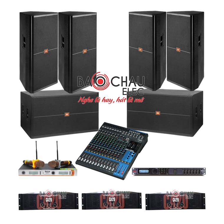 Tham khảo các bộ dàn âm thanh hội trường mẫu tại Bảo Châu elec 
