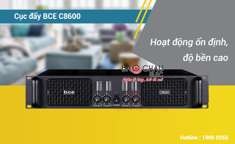 Cục đẩy BCE C8600 hiện đại