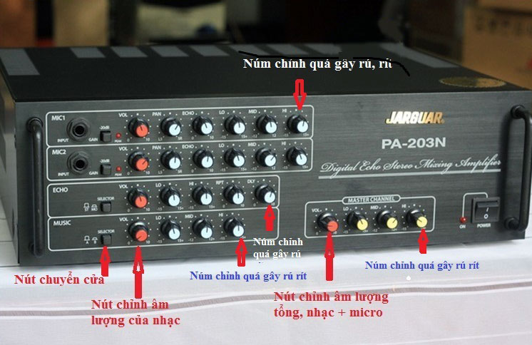 Cách chỉnh amply chuẩn