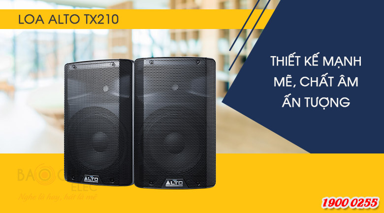 Loa Alto TX210 chất âm mạnh mẽ, thiết kế hiện đại