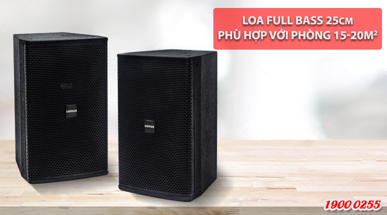 Loa karaoke Domus DP6100 được sử dụng rất nhiều trong những bộ d&agrave;n karaoke gia đ&igrave;nh 