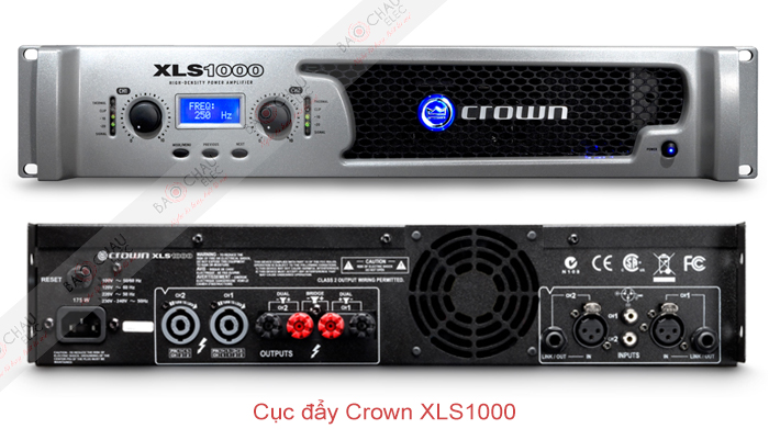Cục đẩy Crown XLS1000 - 2 mặt trươc/sau