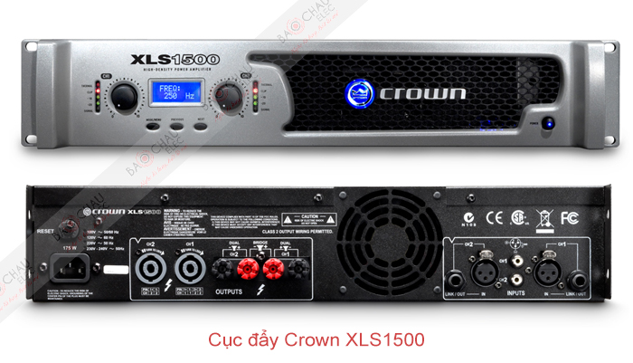 Cục đẩy Crown XLS1500 - 2 mặt trươc/sau
