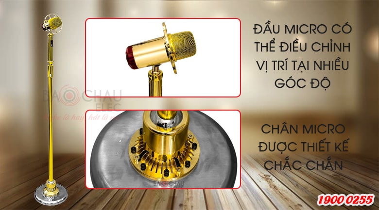 Micro c&acirc;y kh&ocirc;ng d&acirc;y BCE PGX 999 ch&iacute;nh h&atilde;ng